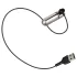 Easytoys - komplet analnih vibratorjev - polnjenje USB - 4-deln set - črna