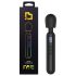 BLAQ - Velik digitalni masažni vibrator (črn)