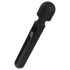 BLAQ - Velik digitalni masažni vibrator (črn)