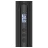 BLAQ - Velik digitalni masažni vibrator (črn)