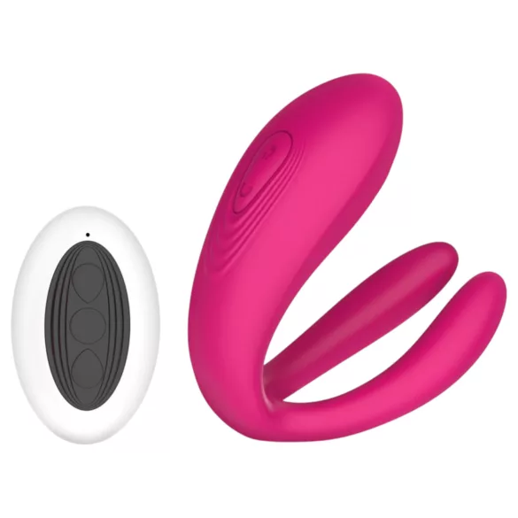 Teazers - vibrator za pare s 3 motorji - roza
