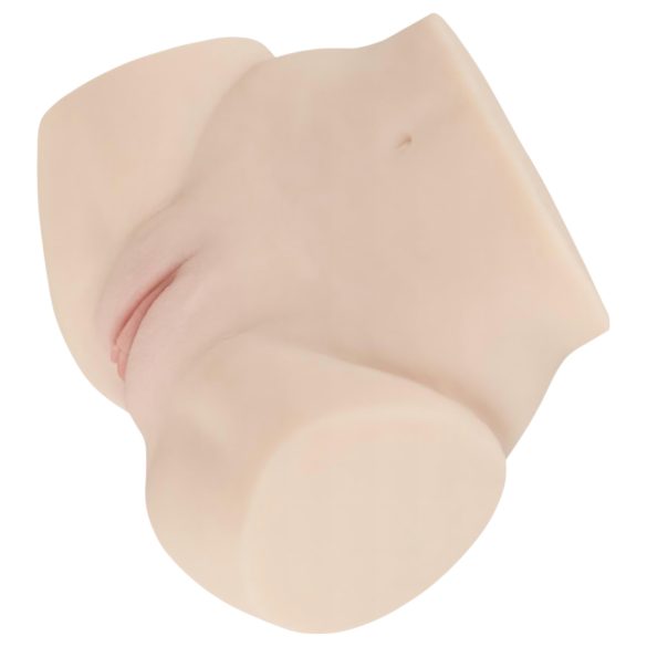 FWB - realistični masturbator torzo z vibracijo - naravna barva