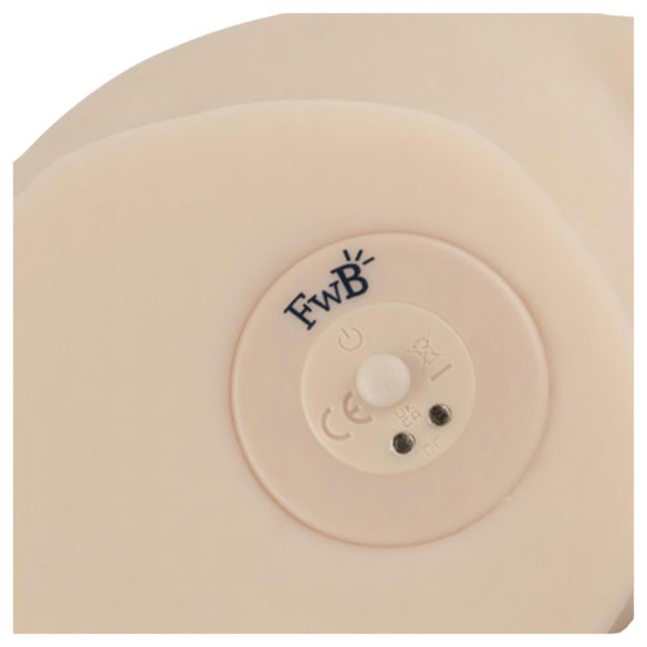 FWB - realistični masturbator torzo z vibracijo - naravna barva