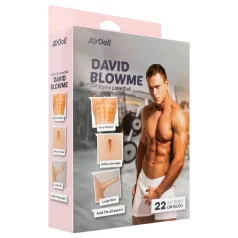   AirDoll David Blowme - napihljiv moški lutka - naravna barva