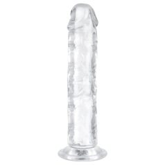 EasyToys - dildo iz želeja - 16 cm prozoren