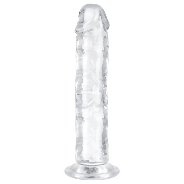 EasyToys - gelasti dildo - 16 cm (prozoren)