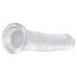 EasyToys - gelasti dildo - 16 cm (prozoren)