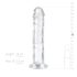EasyToys - gelasti dildo - 16 cm (prozoren)