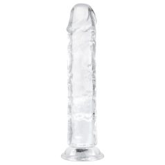 EasyToys - dildo gel - 18 cm - prozoren