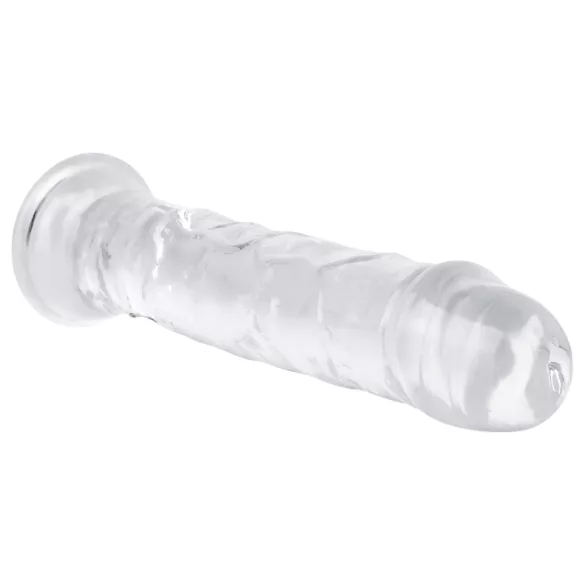 EasyToys - dildo gel - 18 cm - prozoren