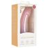 EasyToys Mermaid - dildo z bleščicami - 15 cm - roza
