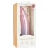 EasyToys Mermaid - dildo z bleščicami - 19 cm - roza