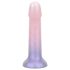 EasyToys Mermaid - dildo z bleščicami - 19 cm - roza