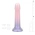 EasyToys Mermaid - dildo z bleščicami - 19 cm - roza