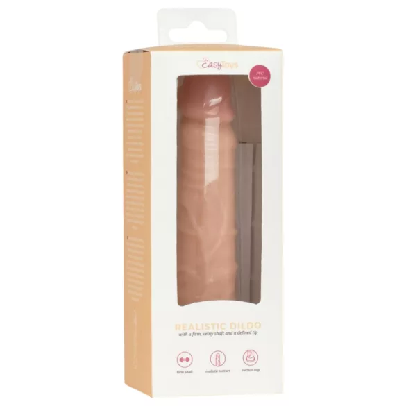 Easytoys - realistični dildo - 12 cm - naravna barva