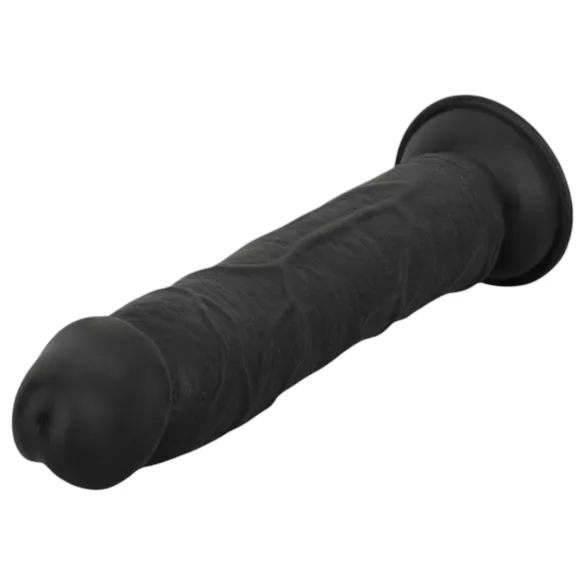 EasyToys - realistični dildo - 17,5 cm (črn)