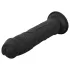 EasyToys - realistični dildo - 17,5 cm (črn)