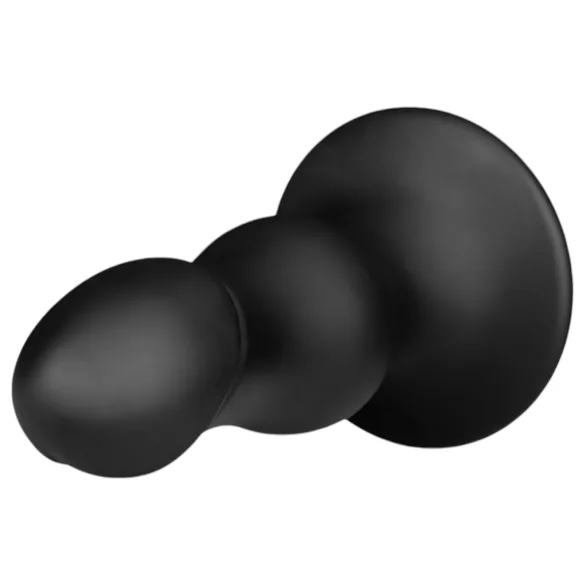 BUTTR FIM-92 - analni dildo s priseskom - črna