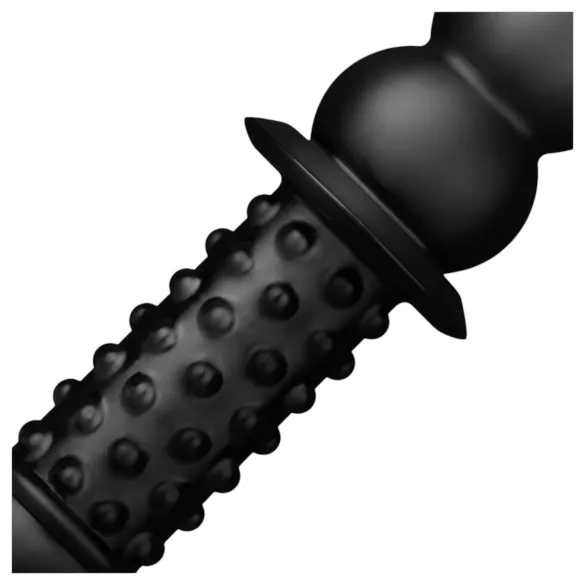 BUTTR - analni dildo z dvema koncema - črna