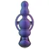 Hueman Stellar Force - analni vibrator in obroček za penis (vijoličen)