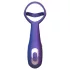 Hueman Stellar Force - analni vibrator in obroček za penis (vijoličen)