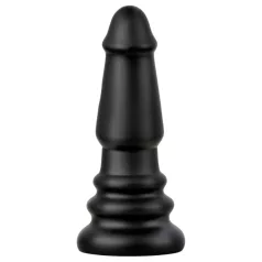 BUTTR Tactical II - orjaški analni čep (črn) - 26 cm