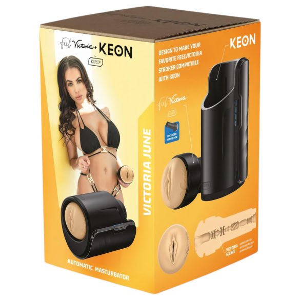 Kiiroo Keon + Victoria June - realistični vibrator za samozadovoljevanje