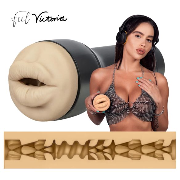 Kiiroo Victoria June - umetna usta - PowerBlow kompatibilna (naravna)