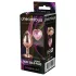 Gleaming Love - analni čep s srčastim kamnom - aluminij rožnato zlato M