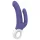 Dreamtoys Essentials - dvojni vibrator (vijoličen)