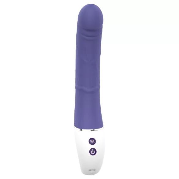 Dreamtoys Essentials - dvojni vibrator (vijoličen)
