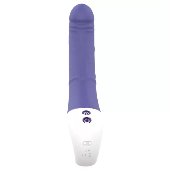 Dreamtoys Essentials - dvojni vibrator (vijoličen)