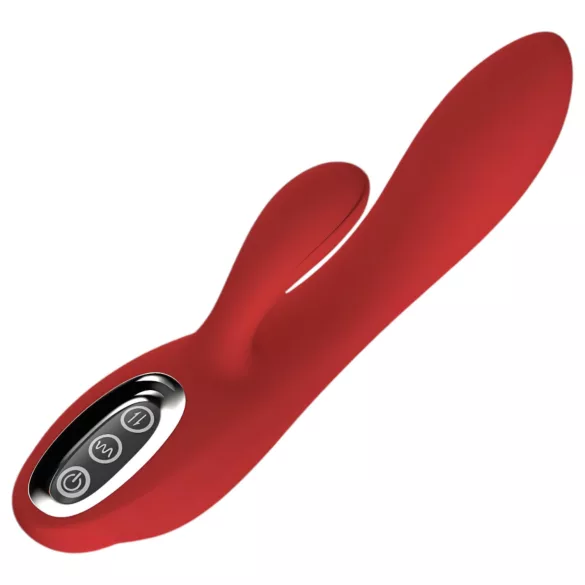 Red Revolution Sofia - vibrator z ročjem za klitoris - akumulatorski - rdeč