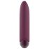 Glam - vodoodporni mini vibrator z baterijo (vijoličen)