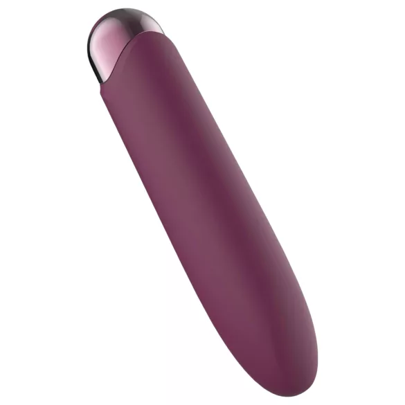 Glam - vibratorski mini masažer - akumulatorski, vodoodporen - vijoličen