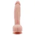 Mr. Dixx 7.6 - dildo s testisi in priseskom - natur barva - 19,5 cm