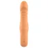 Glam - prilagodljiv rebrast vibrator (breskvaste barve)