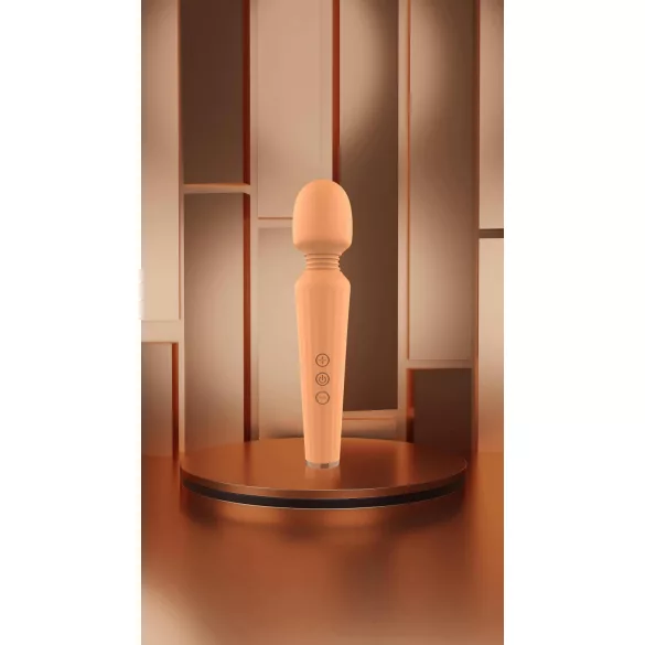 Glam - masažni vibrator na baterije - oranžen
