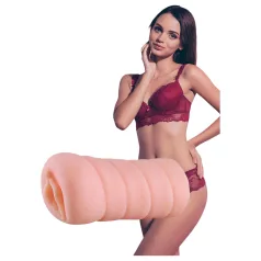   The Girl Next Door Megan - realistična vagina - naravna barva