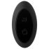 Glamour Glass - stožčasti, stekleni analni vibrator z radiem (barvni)