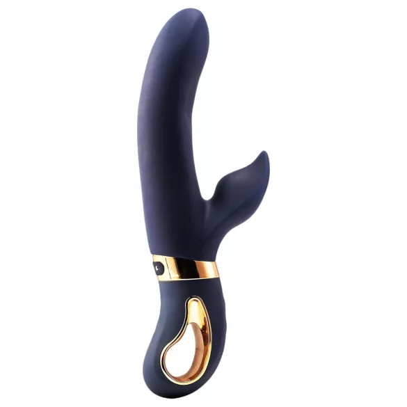 Dream Toys - vibracijski stimulator z gretjem - modra - akumulatorski
