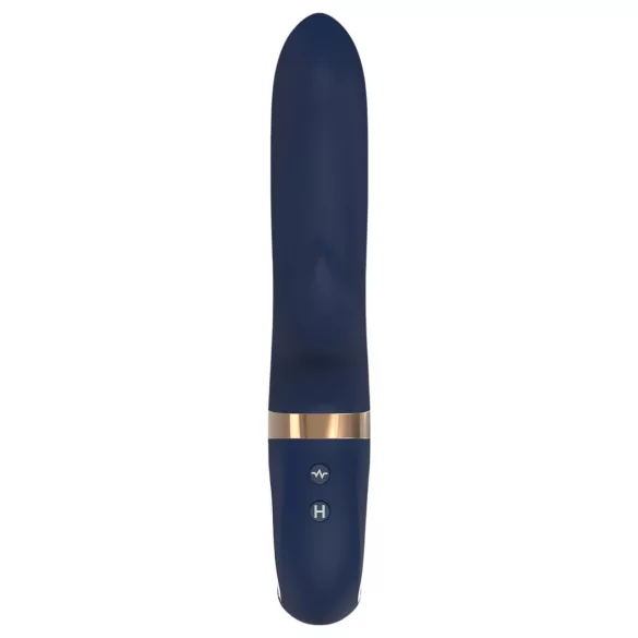 Dream Toys - vibracijski stimulator z gretjem - modra - akumulatorski