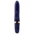 Dream Toys - vibracijski stimulator z gretjem - modra - akumulatorski