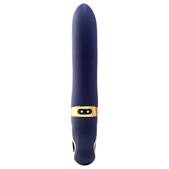 Dream Toys - vibracijski stimulator z gretjem - modra - akumulatorski