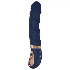 Goddess Belenos - grelni vibrator za G-točko (moder)