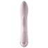 Vivre Coco - vibrator s stimulatorjem klitorisa - polnjenje USB - roza