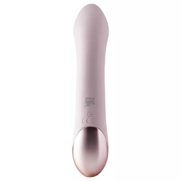 Vivre Coco - vibrator s stimulatorjem klitorisa - polnjenje USB - roza