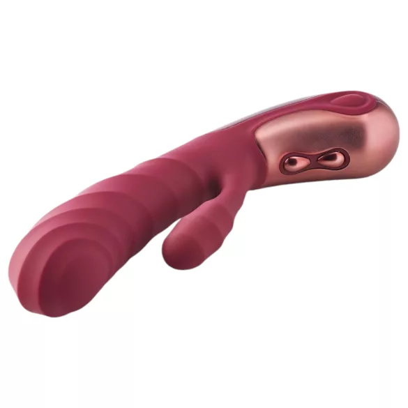 Dinky Jimmy K. Duo - vibratorski stimulator klitorisa - polnjenje - rdeč