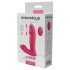 Dreamtoys - nosljiv vibrator na daljinsko upravljanje - roza