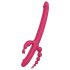 Dreamtoys Anywhere Pleasure Vibe - akumulatorski 4-kraki vibrator (roza)